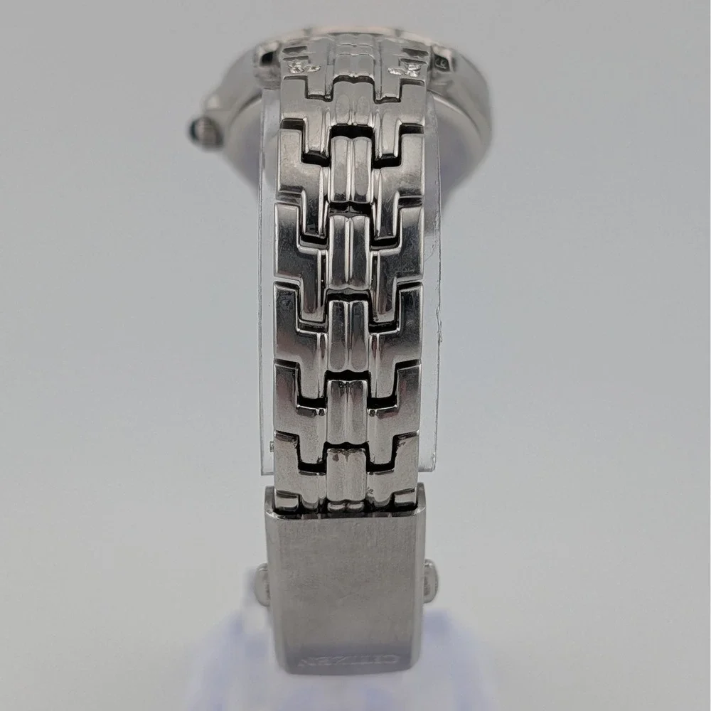 Citizen Silhouette Eco-Drive Crystal Bezel Women's Watch E011-S047137 MOP Dial
